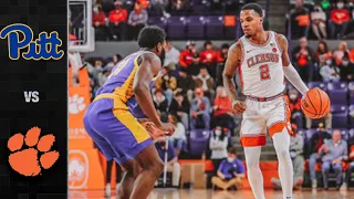 Pittsburgh vs. Clemson Men's Basketball Highlights (2021-22)