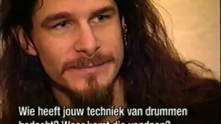 Slayer's Paul Bostaph interview 1994 Dutch TV part 2