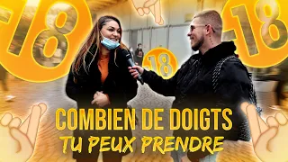 COMBIEN DE DOIGTS TU PEUX PRENDRE ?! - Micro Trottoir