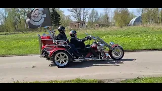 🏍🏍🏍Motosezonas atklāšana Rīgā.Открытие мотосезона в Риге.27.04.2024.