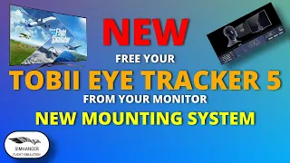 Free your TOBII ET5 from your monitor | New Mount & Calibration software | Tobii Tripod Bracket