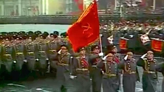 Военный парад  на Красной  пл. Москва, 1981 год, кинохроника СССР