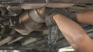 How to stop someone from stealing your catalytic converter