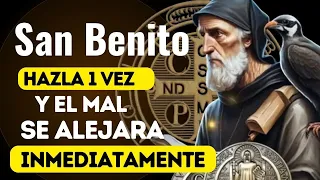 SAN BENITO oracion para ALEJAR INMEDIATAMENTE todo MAL y Peligro Latín y Español ORIGNAL HAZLA 1 VEZ