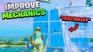 How To INSTANTLY Improve Mechanics in Fortnite (GET BETTER FAST + Tips and Tricks) in Chapter 3!