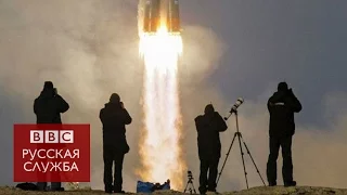 Запуск ракеты "Союз" - 360˚ видео