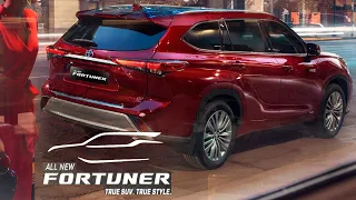 2022 Toyota FORTUNER - Heavily Inspired From Toyota Highlander