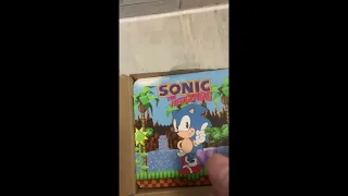 Sonic The Hedgehog Gift Set Unboxing- Glass, coaster and keyring