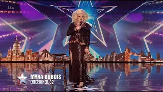 Britain's Got Talent 2020 Auditions: FABULOUS ENTERTAINER Myra Dubois Full Audition (S14E06)