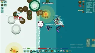 Starve.io - kills and raids.