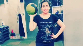 Full Body Medicine Ball workout for females|Beginner Level| Being Unfit