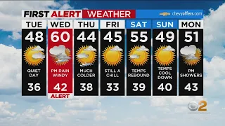 First Alert Weather: Monday evening 11/28 weather forecast