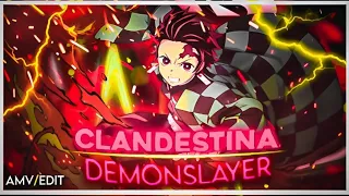 CLANDESTINA I Demon Slayer [AMV/Edit] Hindi - HD Capcut