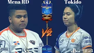 Capcom Cup 2017: MenaRD Vs Tokido [GRAND FINALS] [HYPE]