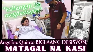 Angeline Quinto NAGKAROON PALA ng BIGLAANG DESISYON sa PANGANGANAK