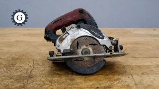 Cordless Circular Saw Restoration 14 4V HITACHI C14DSL2