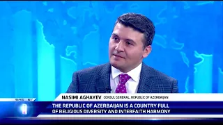 California's KUSI News interviews Azerbaijan's Consul General Nasimi Aghayev