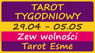 Tarot Tygodniowy🍒29.04 - 05.05.2024✌Zew wolności💫 - tarot, czytanie tarota, horoskop @TarotEsme