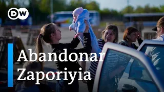 Temor a un incidente nuclear, trabajadores y habitantes abandonan Zaporiyia