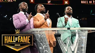 The New Day stand united to induct Thunderbolt Patterson: 2024 WWE Hall of Fame highlights