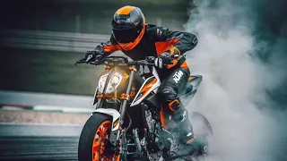 Duke stunt with song bike lover stunt trending song UK07 rider
