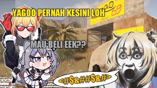 Haachama ketakutan saat mampir ke Toko Zeta sama Kaela