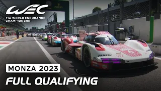 Full Qualifying Session I 2023 6 Hours of Monza I FIA WEC