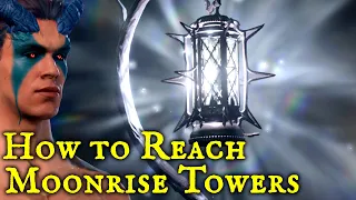 Baldurs Gate 3 - How to Reach Moonrise Towers and Get The Moonlantern