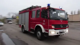 (Wail,horns,yelp+Starktonhorn) Engine 901,902 МАЗ 530927+ Donated HLF 20/16 MB Atego