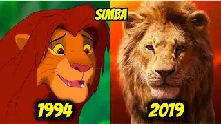 The Lion King (1994 vs 2019) ★ Character Comparision ★ Then and Now ★ Disney Movie