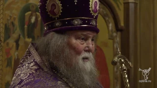 Проповедь архимандрита Венедикта (Пенькова) на всенощной Крестопоклонной недели