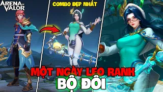 VUX MỘT NGÀY LEO RANK VỚI BỘ ĐÔI SKIN VIỆT NAM COMBO ĐẸP NHẤT LIÊN QUÂN MOBILE