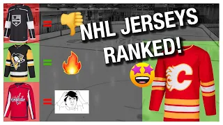 All 32 NHL Jerseys Ranked! (2021-22 home jerseys)