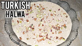 tahini halva Recipe | turkish halva | yummy dessert recipe | food walay |