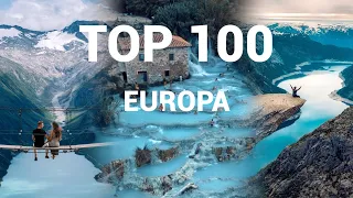 Top 100 Europe: most beautiful places to visit & must see's