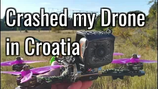 Crashed my Drone in Croatia 2018 - Armattan Rooster - HelioRC - Butterflight