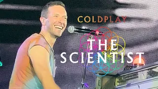 COLDPLAY - The Scientist SUPERB long RENDITION Best View Main Stage Wembley London August 21,2022