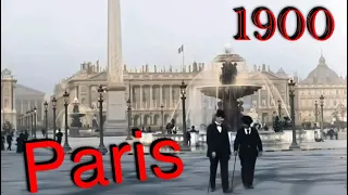 A day in Paris - 1900 (colour)