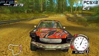 Flatout - PS2 Gameplay 1080p (PCSX2)