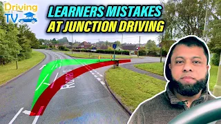 LEARNERS MISTAKES AT JUNCTION DRIVING!