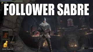 Dark Souls 3 - Ashes of Ariandel DLC - Follower Sabre Location