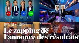 Présidentielle : comment les chaînes TV ont annoncé les résultats à 20 heures