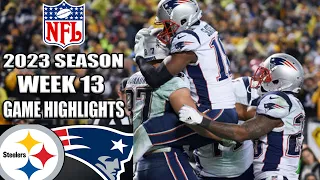 New England Patriots vs Pittsburgh Steelers Full Game (12/07/23) WEEK 14 | NFL Highlights 2023