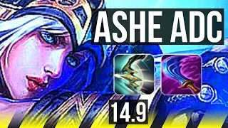 ASHE & Maokai vs JINX & Rell (ADC) | 66% winrate, 10/4/11 | KR Master | 14.9