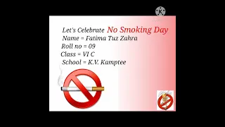 Readers Club Celebrating NO SMOKING DAY on 13 March