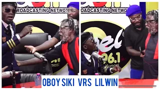 Gyimifuo, Don’t come to my Movie🔥 - Lilwin Clashes with Oboy Siki on Angel Tv, Nearly punch him 🔥