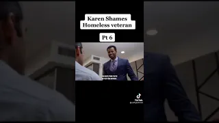 Karen  shames homeless veteran full video