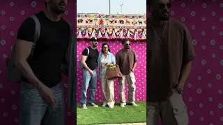 Suniel Shetty With Family at Jamnagar for Anant Ambani & Radhika Merchant's Pre-wedding celebration