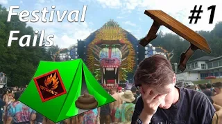 Tisch auf die Bühne geworfen 😨  ☆Festival Fails #1☆