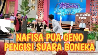 NAFISA PUA GENO PENGISI SUARA BONEKA DI KETAWA ITU BERKAH TRANSTV | RANS ENTERTAINMENT | red carpet